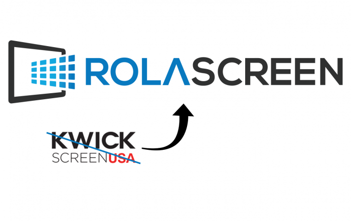 Kwickscreen USA is now Rolascreen