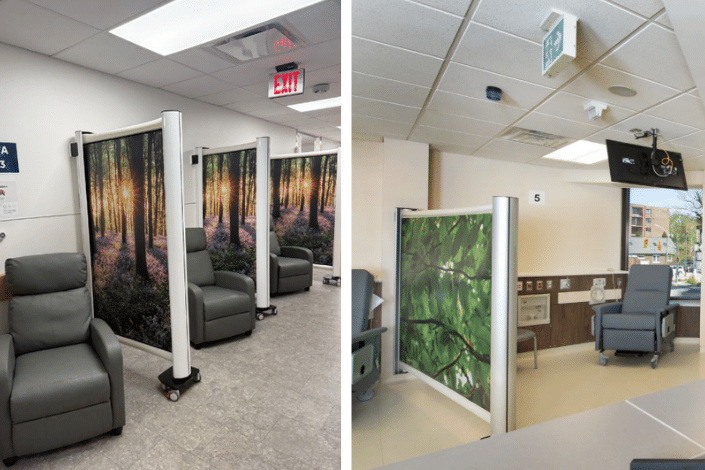 Wall-Mounted Retractable Privacy Screens for Permanent Installations